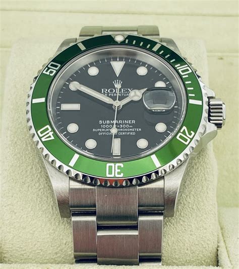 grüne lünette rolex|rolex submariner grün.